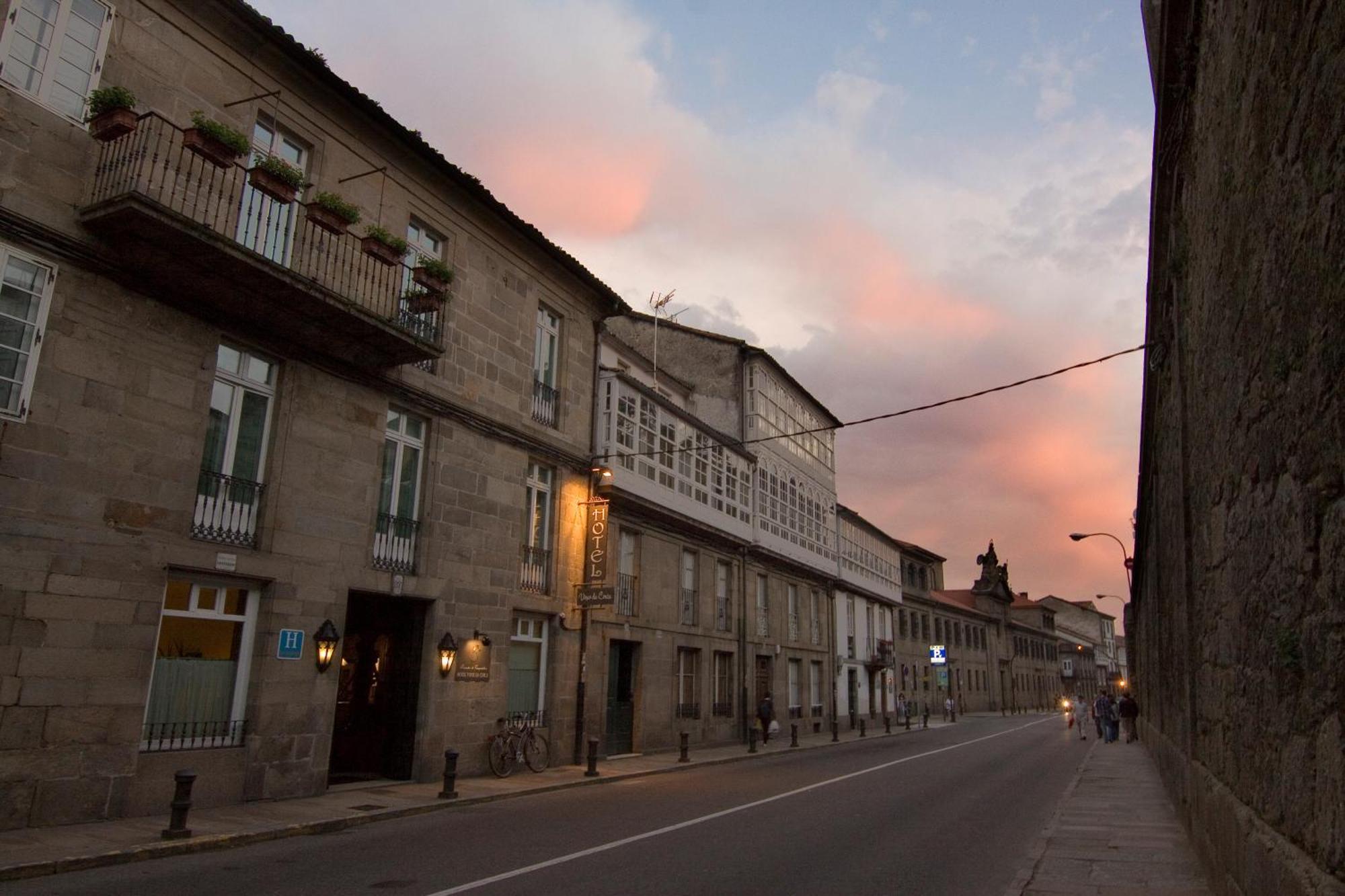 Hotel Virxe Da Cerca By Pousadas De Compostela Santiago de Compostela Kültér fotó